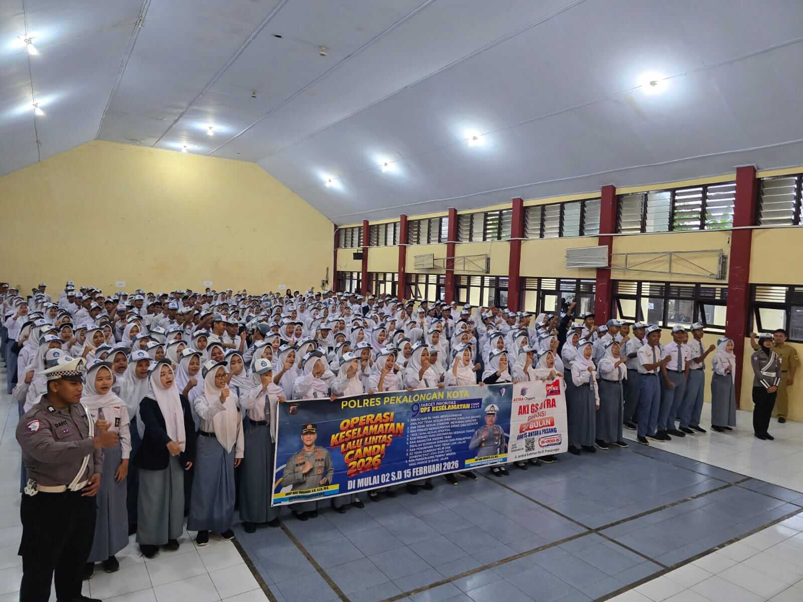 Satlantas Pekalongan Kota Gelar Police Goes to School