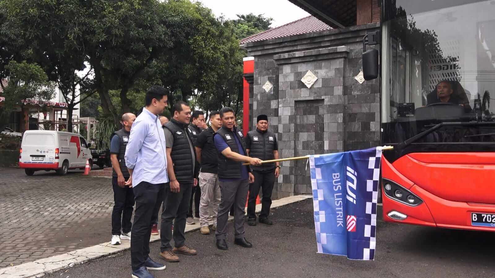 INVI dan Trans Semarang Uji Coba Operasional Bus Listrik