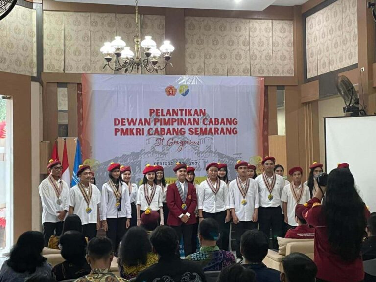 Pelantikan pengurus DPC PMKRI Cabang Semarang