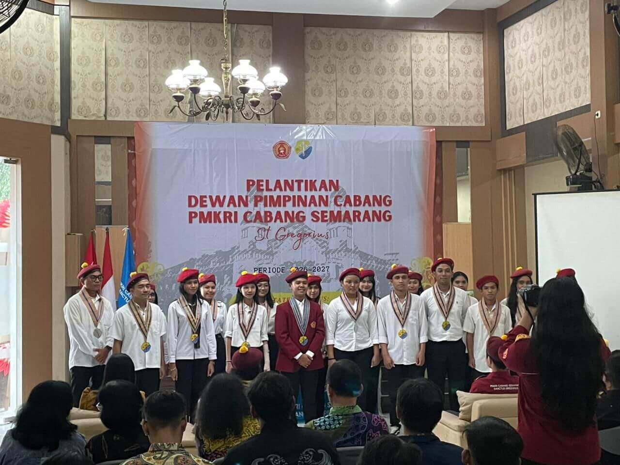 Pelantikan pengurus DPC PMKRI Cabang Semarang