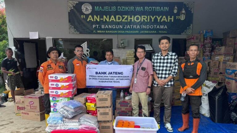 Bank Jateng Peduli Bencana Tanah Bergerak Padasari