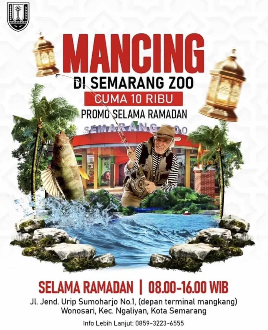 Event mancing di Semarang Zoo