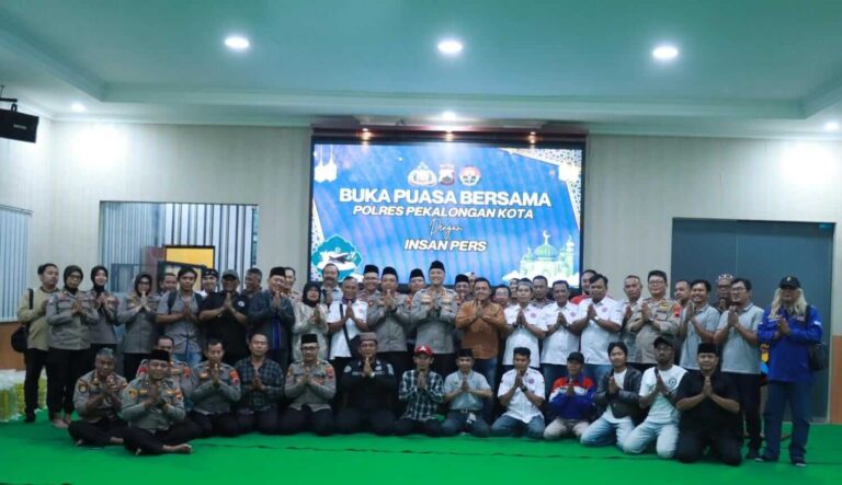 Polres Pekalongan Kota Buka Puasa Bersama Insan Pers