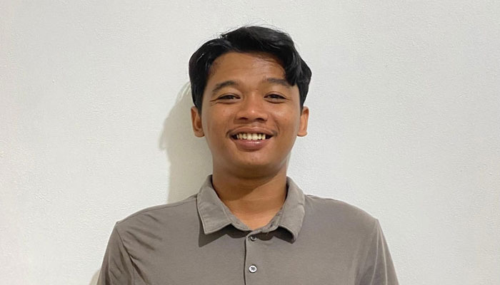 Rizqi Ari Slamet Fauzi, Mahasiswa UNDIP. {Foto Ist]
