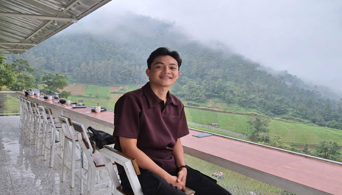 Daniel Rizky Panabok, mahasiswa UNDIP. [Foto: Ist]