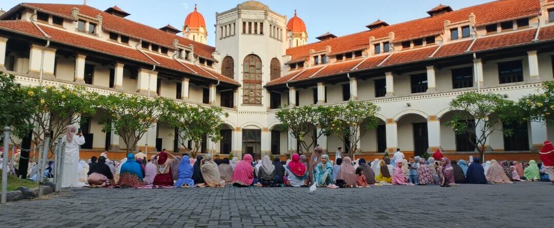 Salat Iduladha di Lawang Sewu Semarang