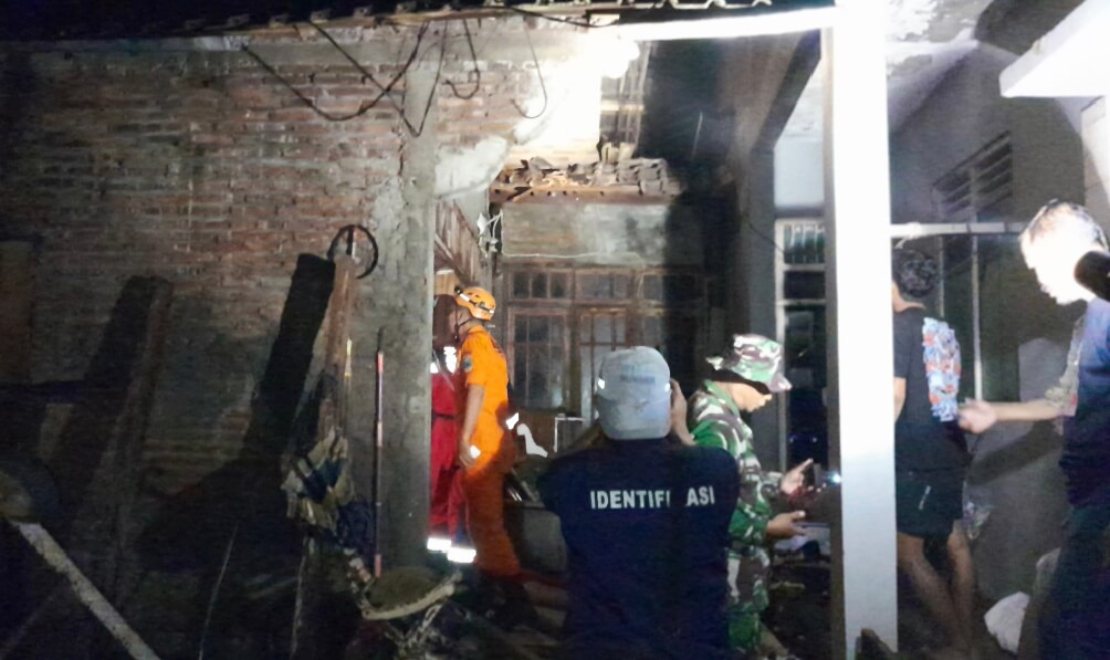 Kebakaran Rumah di Genuk Ungaran Barat