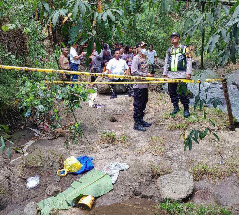 Penemuan Mayat Bayi di Leyangan