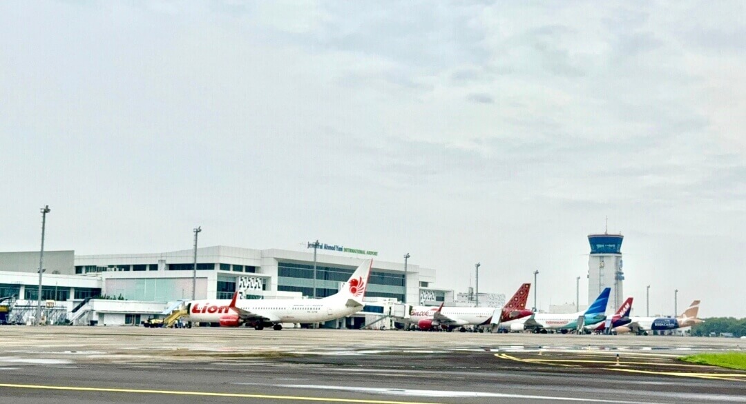 Trafik Penumpang Bandara Ahmad Yani Semarang