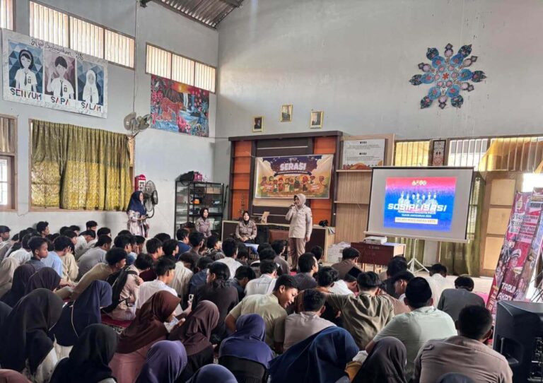 Sosialisasi Rekrutmen Polri di SMA N 3 Pekalongan