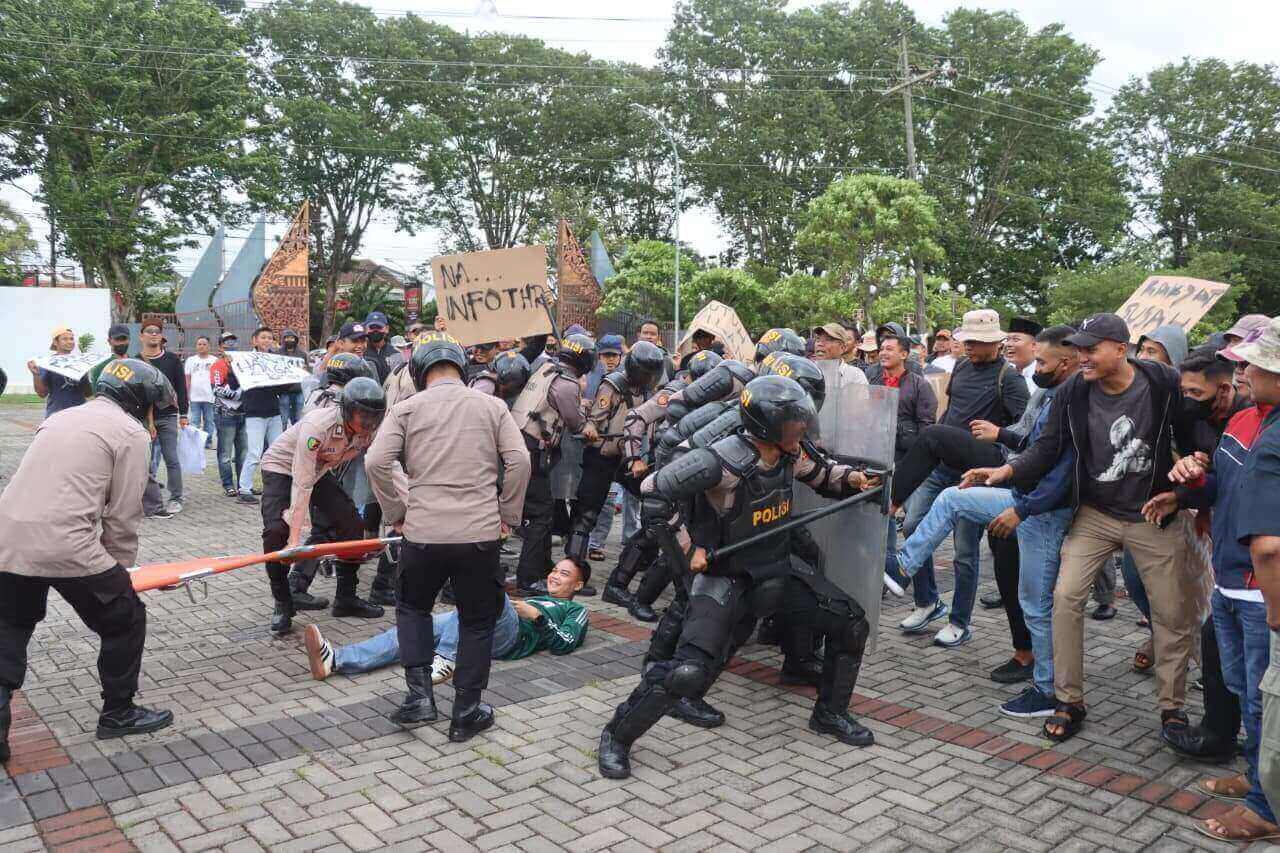 Simulasi Sispam Kota Polres Demak