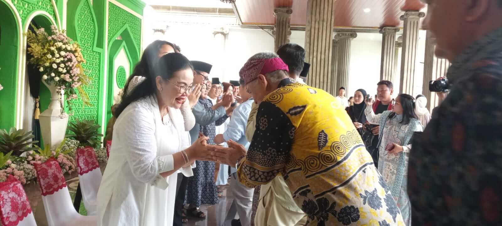 Perayaan Idulfitri di Balaikota Semarang