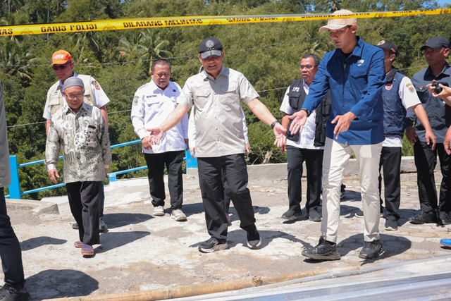 Gubernur Ahmad Luthfi Minta Percepat Penanganan Longsor Brebes