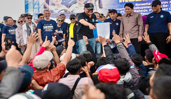 16.186 Pemudik Diberangkatkan Gratis ke Jateng, Ahmad Luthfi Lepas 325 Bus dari TMII