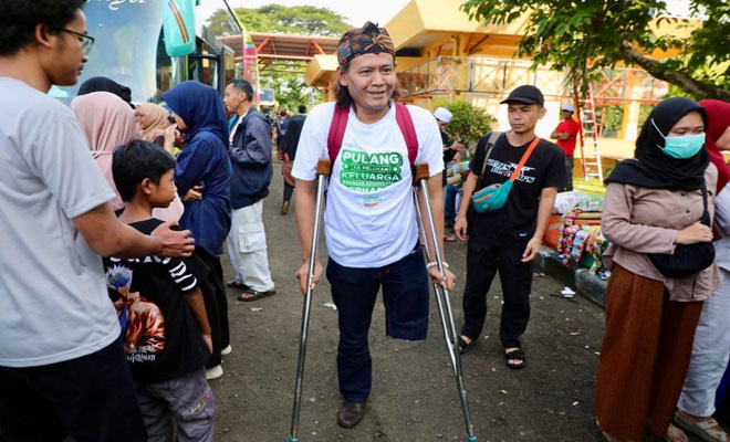 Difasilitasi Pemprov Jateng, Difabel Bisa Mudik Gampang Balik Tenang