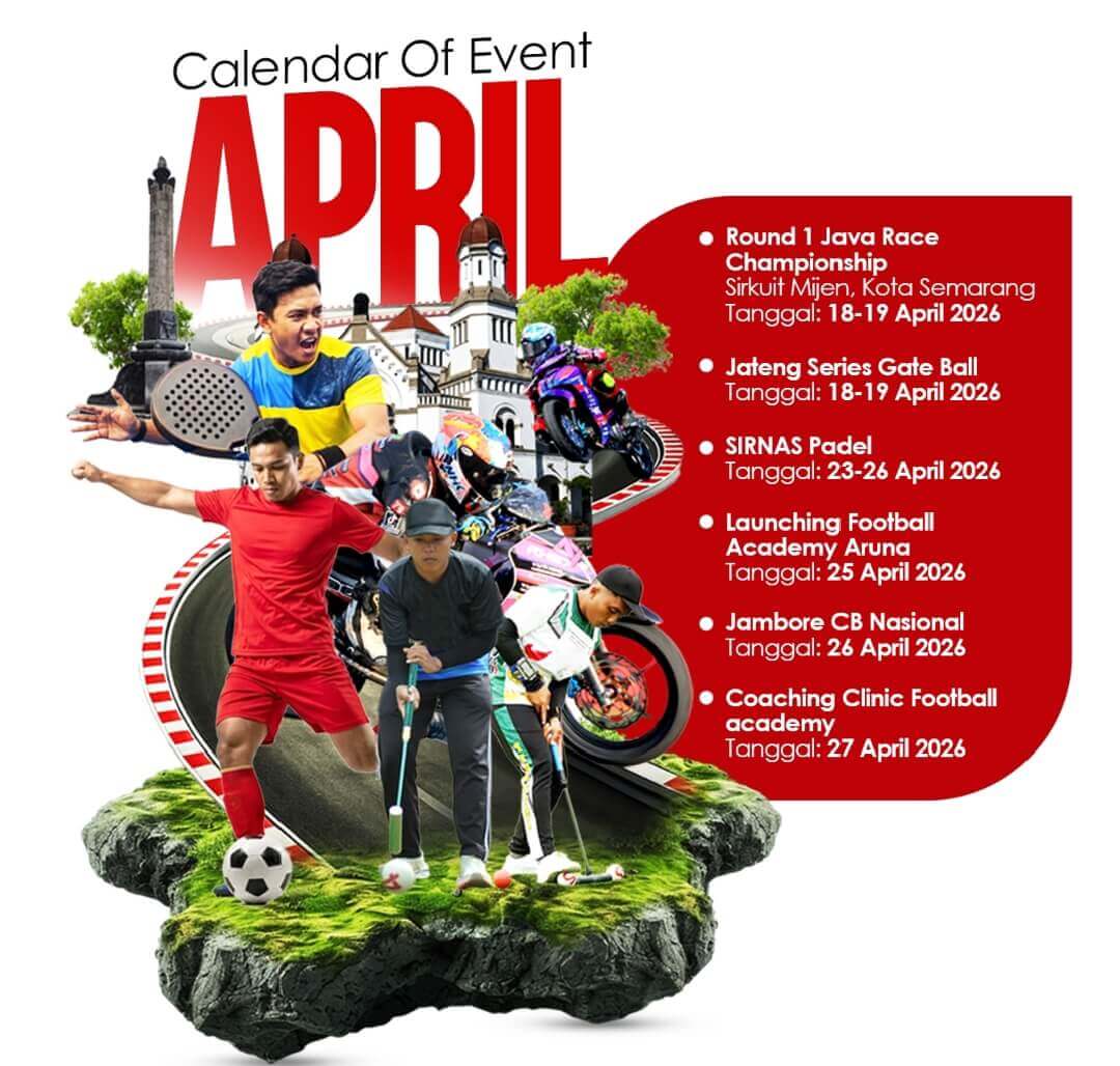 Jadwal Event Olahraga Nasional di Semarang