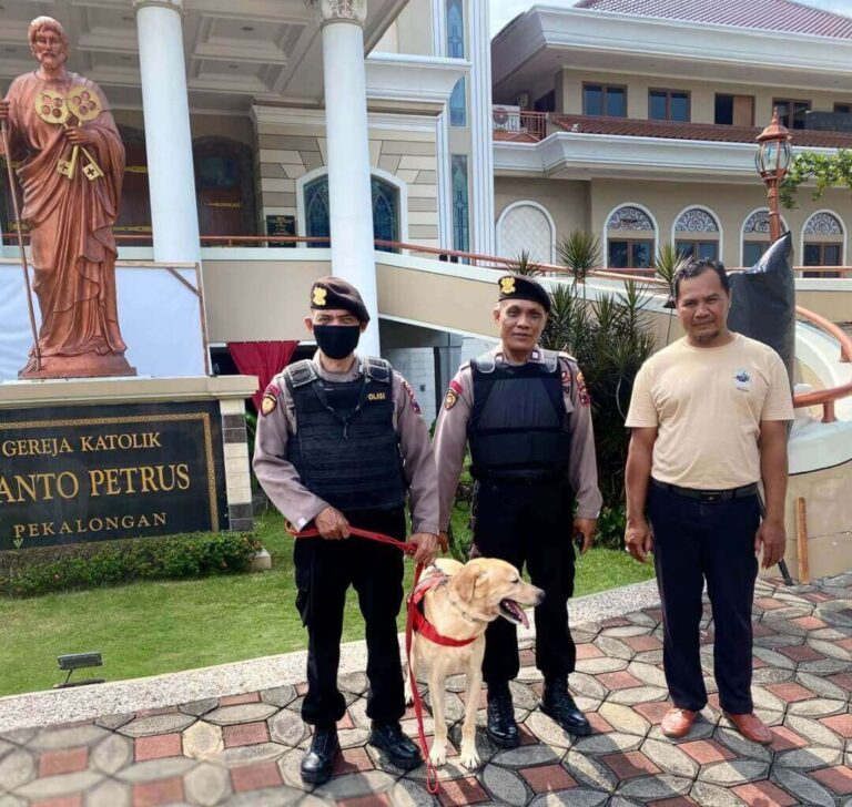 Pengamanan Tri Hari Suci Paskah 2026 di Pekalongan