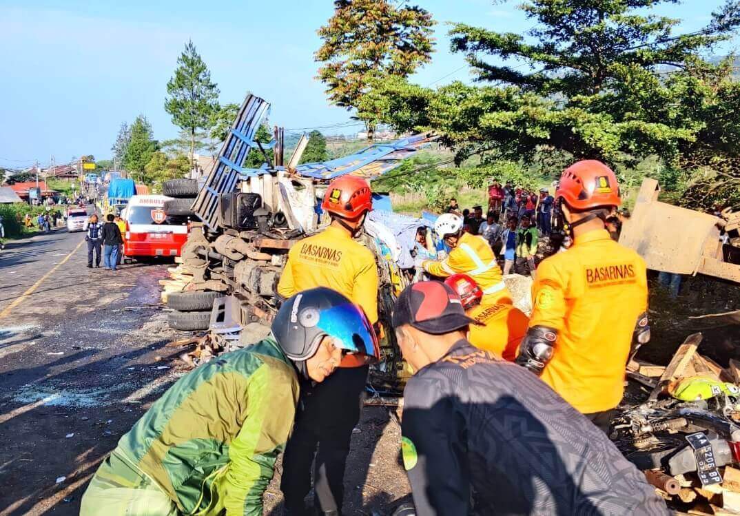Kecelakaan di Kertek Wonosobo