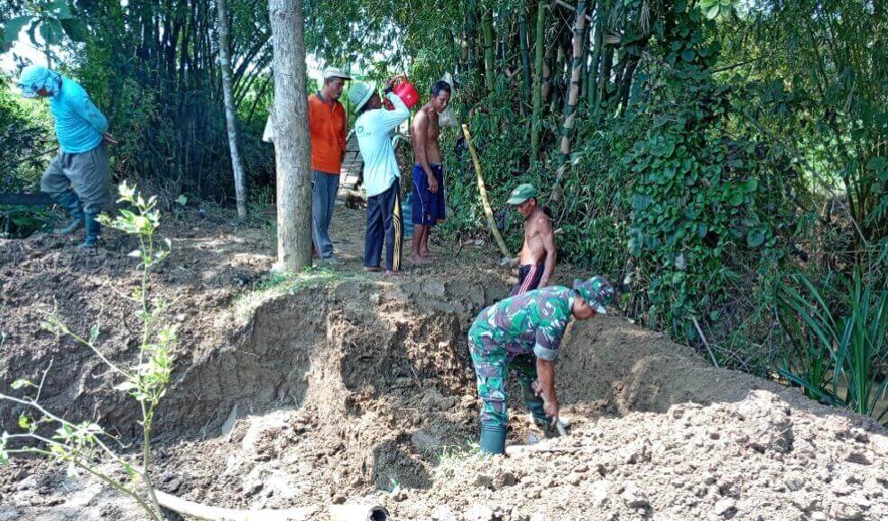 Pembangunan Jembatan Garuda di Gabeng Blora
