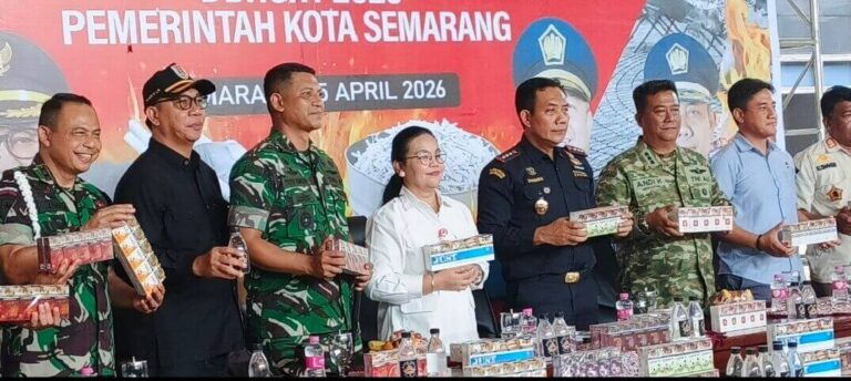 Pemusnahan Rokok Ilegal