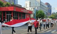 Simbol Nasionalisme, Merah Putih Sepanjang 100 Meter Terbentang di Karnaval Paskah Semarang 2026