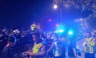 Polisi Sikat Balap Liar di Exit Tol Setono Pekalongan