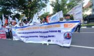 Buruh FSPMI Jateng Demo di DPRD Jawa Tengah, Ini Tuntutan nya