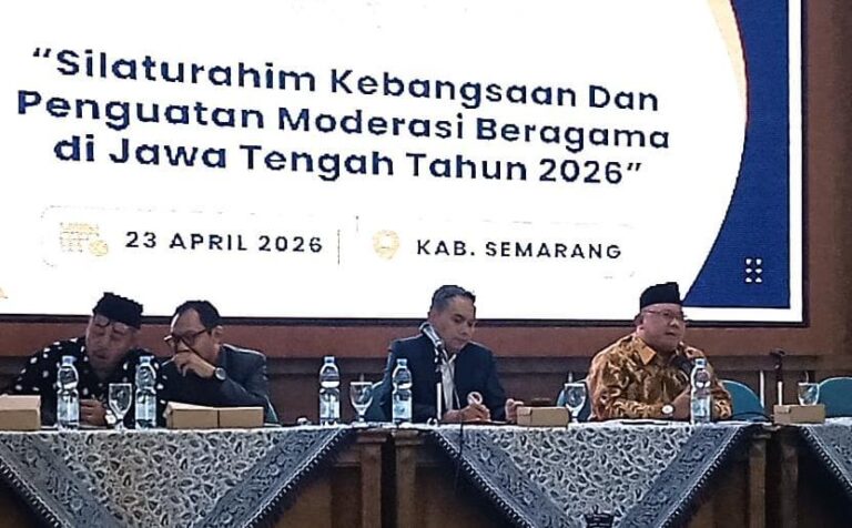 Silaturahim Kebangsaan dan Penguatan Moderasi Beragama di Jateng 2026