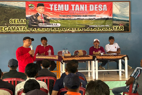 Ketua DPRD Jateng Ajak Warga Gempolan Maksimalkan Potensi Sentra Durian