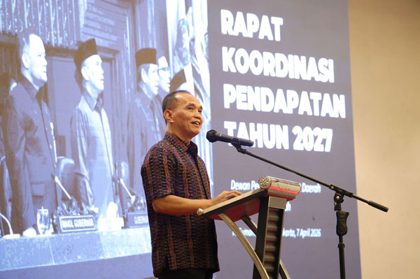 Dana Transfer Pusat Turun Rp1,5 Triliun, Sumanto Minta Pemprov Lebih Mandiri dan Kreatif Gali Potensi PAD