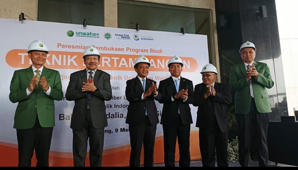 Peresmian Prodi Teknik Pertambangan Unwahas