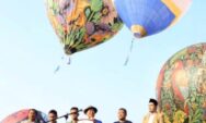 Kemeriahan Festival Balon Udara di Kudus, Warga Padati Alun Alun