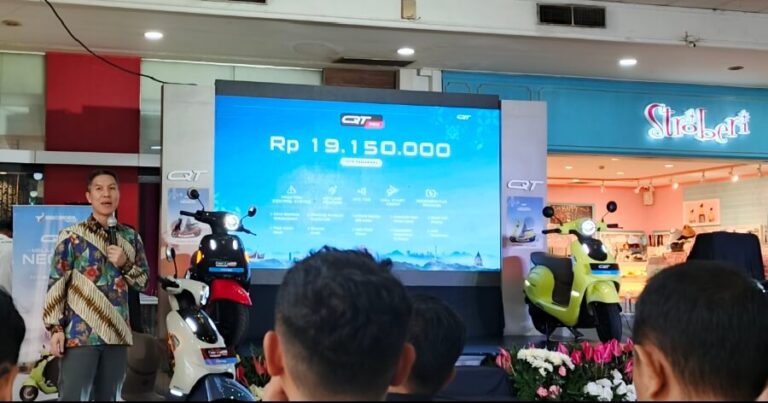 Indomobil eMotor Luncurkan QT dan QT Pro di Semarang, Tawarkan Motor Listrik Terjangkau Karya Anak Bangsa