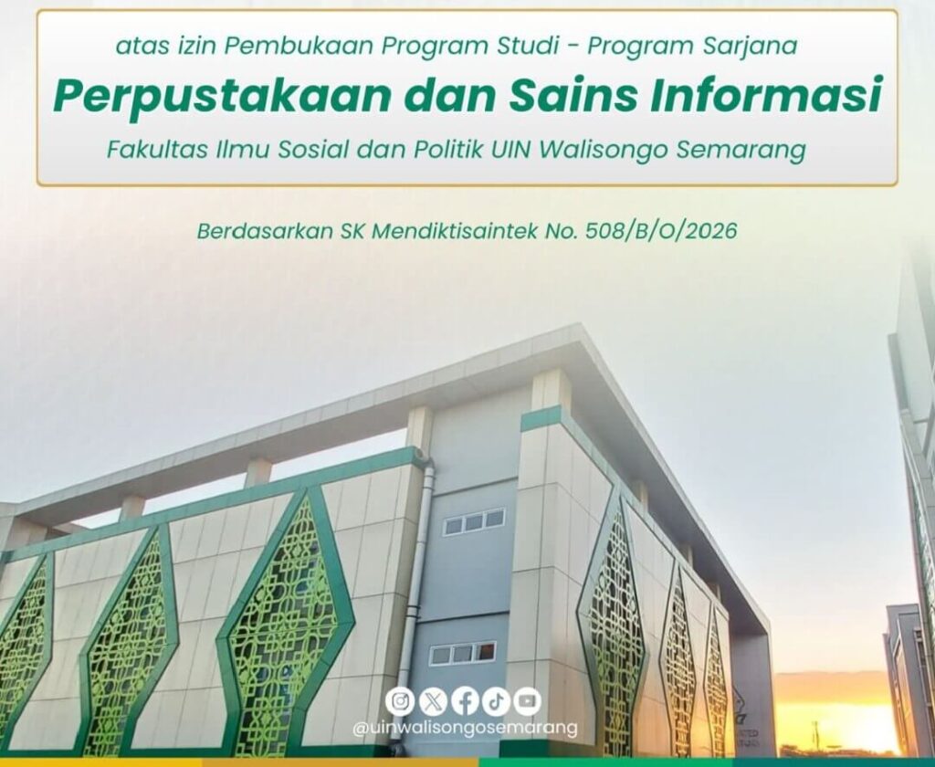 UIN Walisongo Prodi Perpustakaan dan Sains Informasi