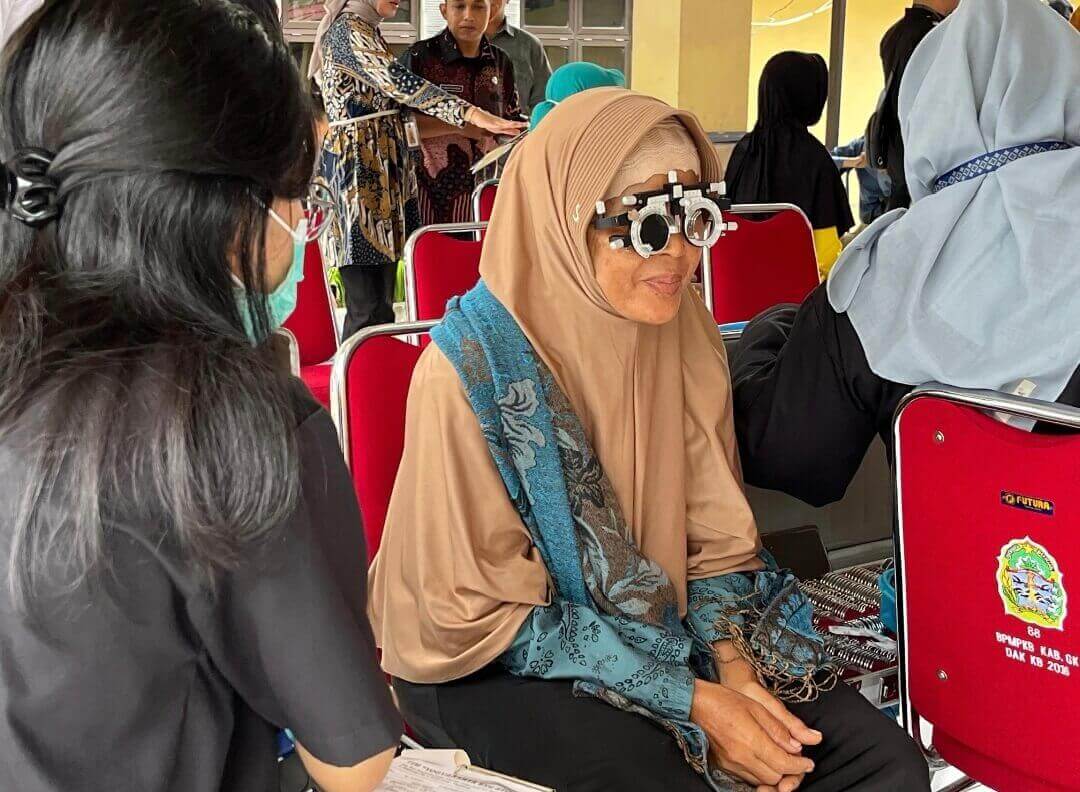 Baznas Gunungkidul Pemeriksaan Mata Gratis di Girisubo