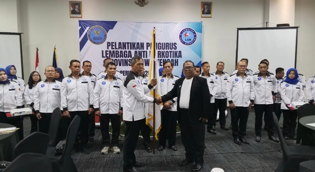 Pelantikan pengurus LAN Jateng Periode 2026-2031