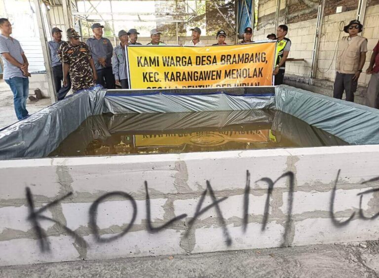 Warga Desa Brambang Karangawen Tolak Perjudian