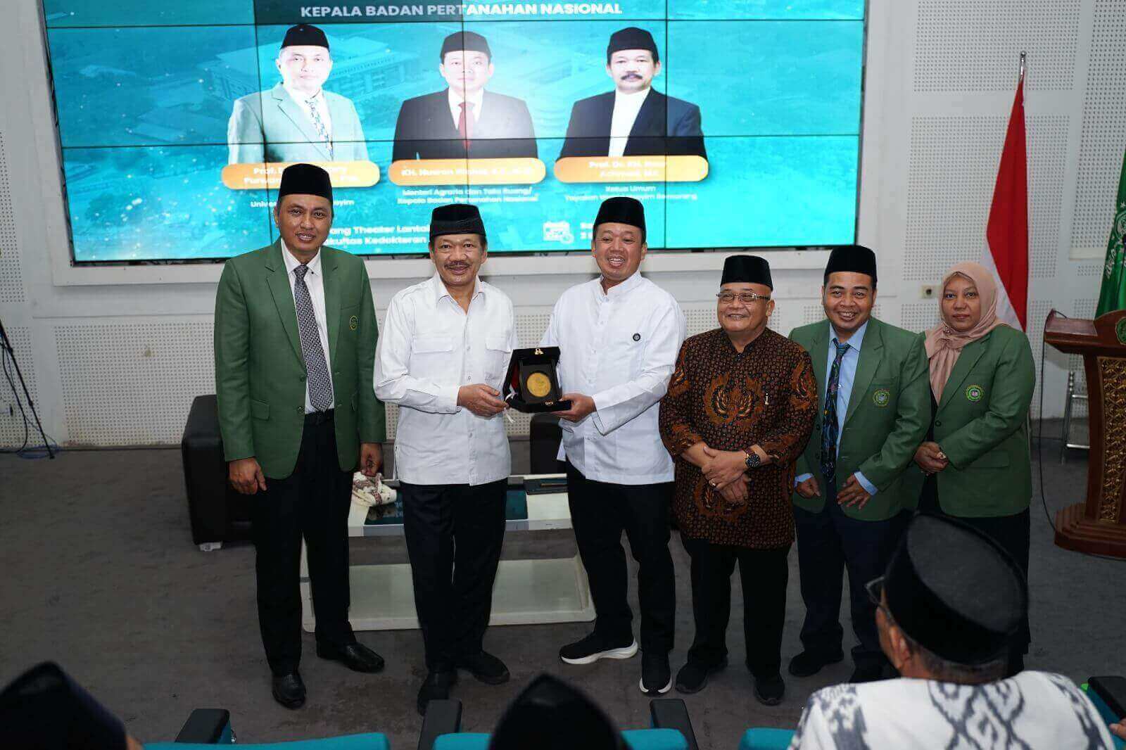 Unwahas Gelar Kuliah Umum Bersama Menteri ATR/BPN