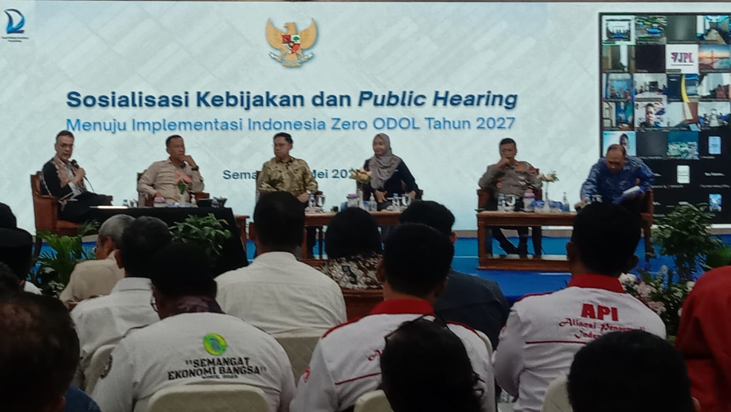 Sosialisasi Menuju Implementasi Indonesia Zero ODOL Tahun 2027