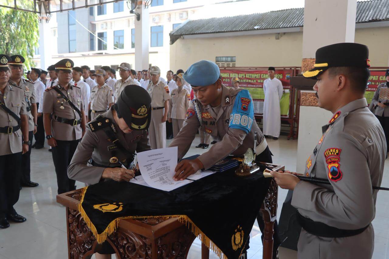 Polres Demak Rotasi Jabatan