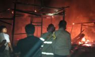 Kebakaran di Pojokwatu Sambong, Rumah Warga Ludes