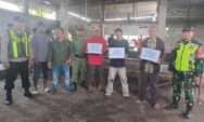 Aparat dan Warga Kompak Tutup Arena Judi Sabung Ayam dan Dadu di Mranggen