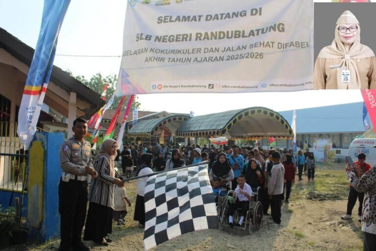 Jalan sehat SLBN Randublatung