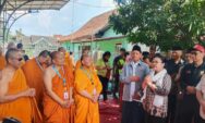 Sambut Rombongan Biksu Thudong di Semarang, Agustina: Bawa Semangat Perdamaian 