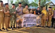 Bupati Blora Serahkan Hewan Qurban Banmas Presiden ke Desa Kawengan