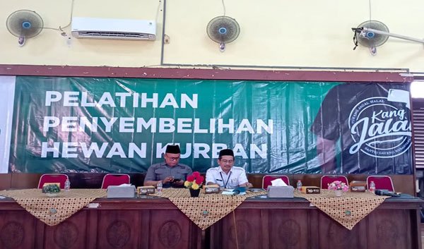 BAZNAS Banyumas Gandeng KANG JALAL Pelatihan Penyembelihan Hewan Kurban Halal