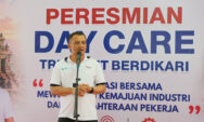 Fasilitasi Pengasuhan Anak Buruh, Ahmad Luthfi Resmikan Daycare Tripartit Berdikari