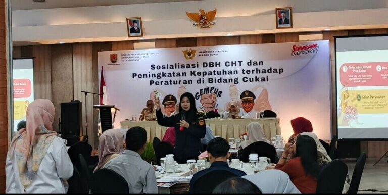 Sosialisasi DBHCHT di Kota Semarang