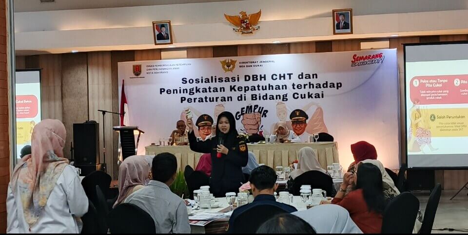 Sosialisasi DBHCHT di Kota Semarang