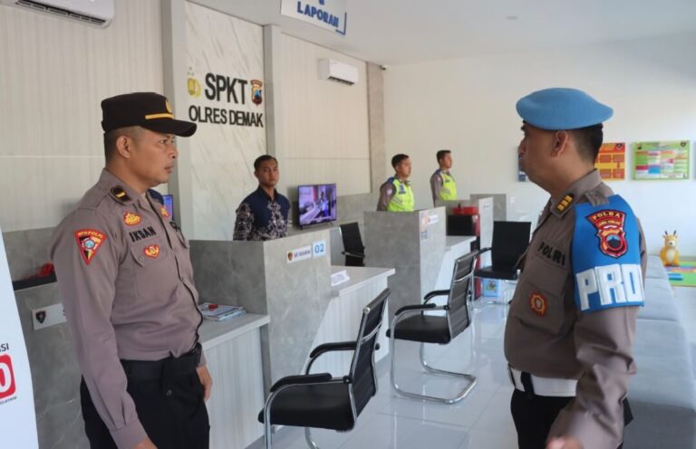 Gaktiplin di Polres Demak
